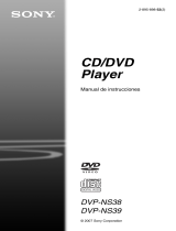Sony DVP-NS38 El manual del propietario