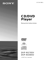 Sony DVP-NS930V Manual de usuario