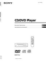 Sony DVP-F11 Manual de usuario