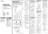 Sony D-E401SR Manual de usuario
