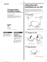 Sony D-E303 Instrucciones de operación