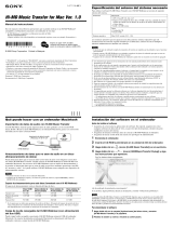 Sony MZ-RH1 Instrucciones de operación