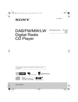 Sony CDX-DAB700U Instrucciones de operación