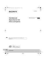 Sony CDX-G3000UV Instrucciones de operación