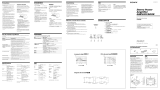Sony XM-280GTX Instrucciones de operación