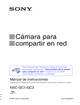 Sony NSC-GC3 Manual de usuario