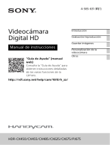 Sony HDR-CX450 Instrucciones de operación