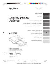 Sony DPP-FP50 Instrucciones de operación