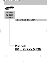 Samsung LN-R469D Manual de usuario