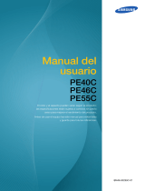 Samsung PE40C Manual de usuario