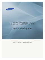 Samsung 460CXN-2 Guía de inicio rápido