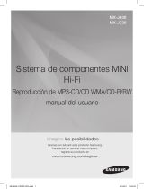 Samsung MX-J730 Manual de usuario