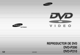 Samsung DVD-P210 Manual de usuario