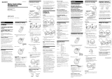 Sony MDR-NC50 Manual de usuario