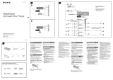 Sony CDX-GT25 Guía de instalación
