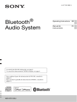 Sony MEX-BT4150U Instrucciones de operación