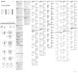 Sony XS-FB163E Instrucciones de operación