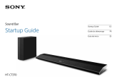 Sony HT-CT370 Guía de inicio rápido