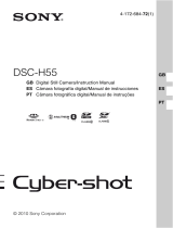 Sony DSC-H55 Instrucciones de operación