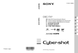 Sony DSC-TX7 Manual de usuario