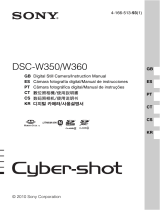 Sony Cyber-shot DSC-W350D Manual de usuario
