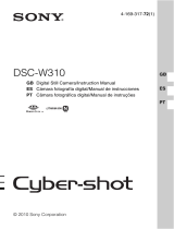 Sony DSC-W310 Instrucciones de operación
