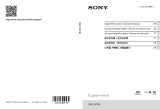 Sony DSC-W730 Instrucciones de operación