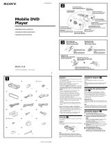 Sony DVX-11A - Car Mp3/dvd/cd Single Player Guía de instalación