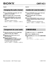 Sony CMT-VC1 Manual de usuario