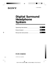 Sony MDR-DS8000 Manual de usuario