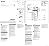 Sony CDX-G3070UV Guía de instalación