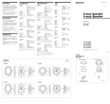 Sony XS-GT6946 Instrucciones de operación