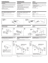 Sony XR-4800 Guía de instalación