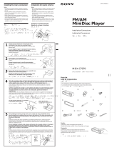 Sony MDX-C7970 Guía de instalación