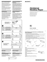 Sony MDX-C5970R Guía de instalación