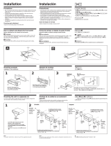 Sony MDX-C7900 Guía de instalación
