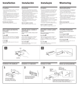 Sony MDX-C7900 Guía de instalación