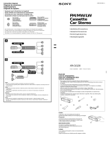 Sony XR-C4120 Guía de instalación