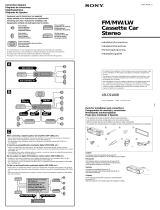 Sony XR-C9100R Guía de instalación