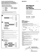 Sony XR-CA300 Guía de instalación