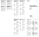 Sony XS-V6841H El manual del propietario