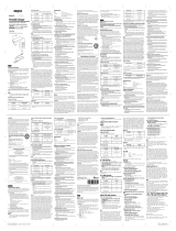 Sony CP-V3A Instrucciones de operación