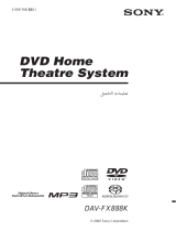 Sony DAV-FX888K Instrucciones de operación