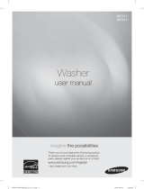 Samsung Front Load With Pure Wash Manual de usuario