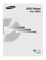 Samsung DVD-1080P8 El manual del propietario