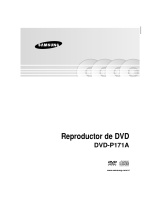 Samsung DVD-P171A Manual de usuario