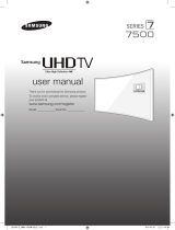 Samsung UN55JU7500K Guía de inicio rápido