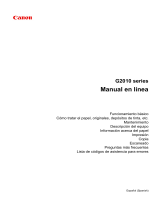 Canon PIXMA G2410 Manual de usuario