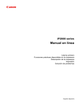 Canon PIXMA iP2840 Manual de usuario