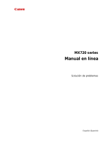 Canon PIXMA MX725 Manual de usuario
